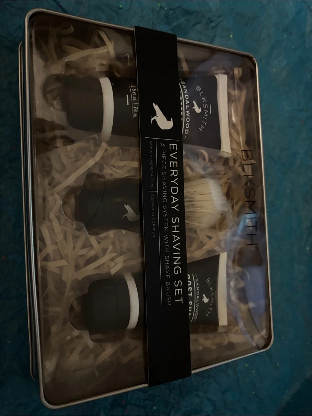 SMITH Everyday Shaving Set - Black (Sandalwood)